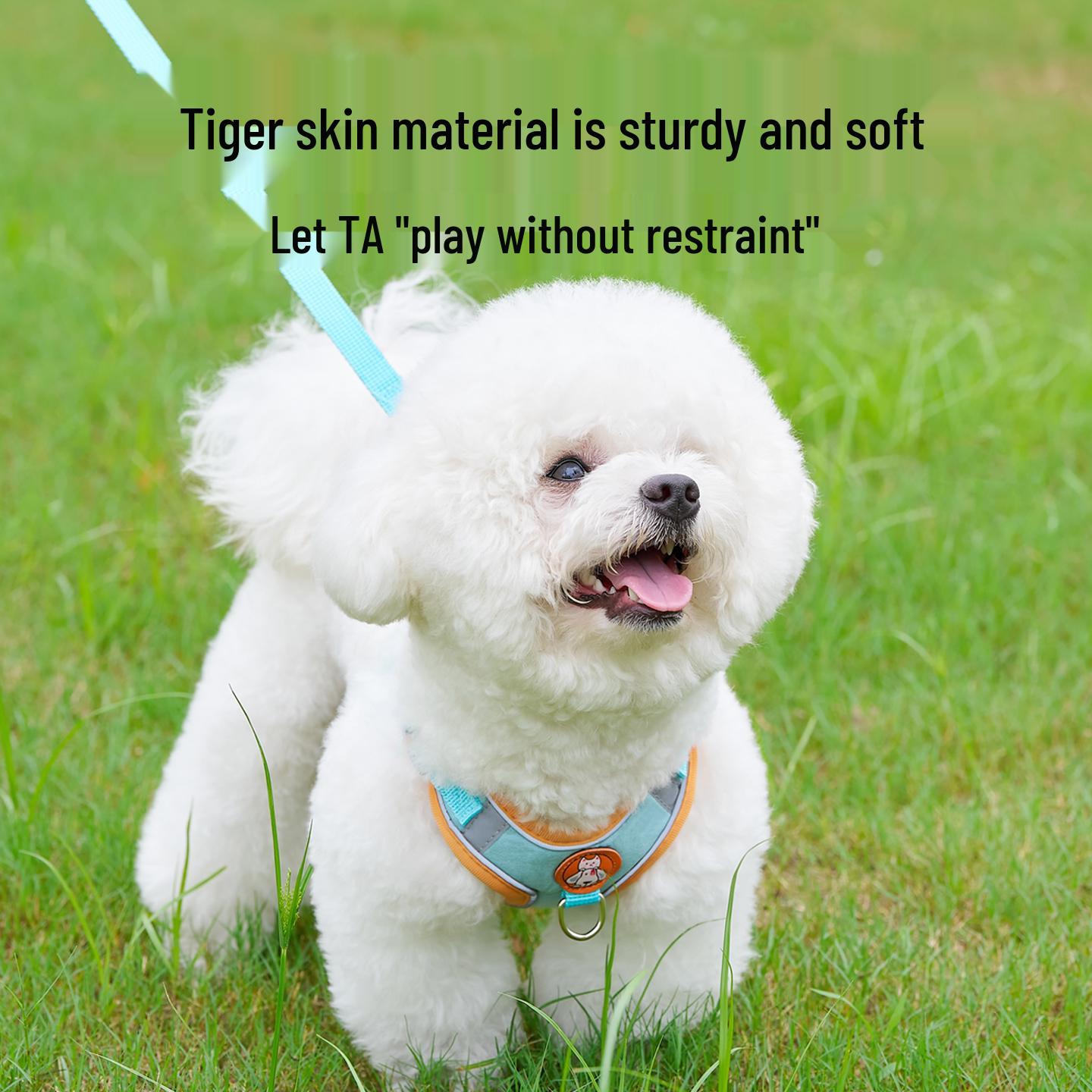 

Шлейка для собак жилетного типа для малых и средних пород (Тедди, Бишон, Корги) XXXS (1-3 lbs)