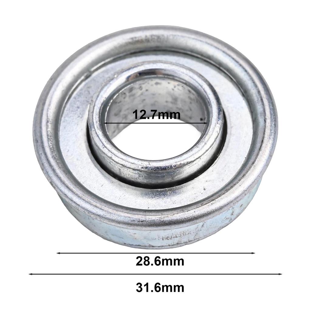 4pcs Wheel Bearings Lawn Mower 12.7mm X 28.6mm Tractor Wheel Bearings Garden Tools Parts Wheel Bearing Lawn Mower