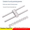 Multifunctional Billiard Cue Tip Press