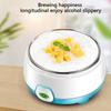 1L Automatic Yogurt Machine Multifunctional Electric Mini Yogurt Maker Stainless Steel Household Rice Wine Maker for DIY Yogurt