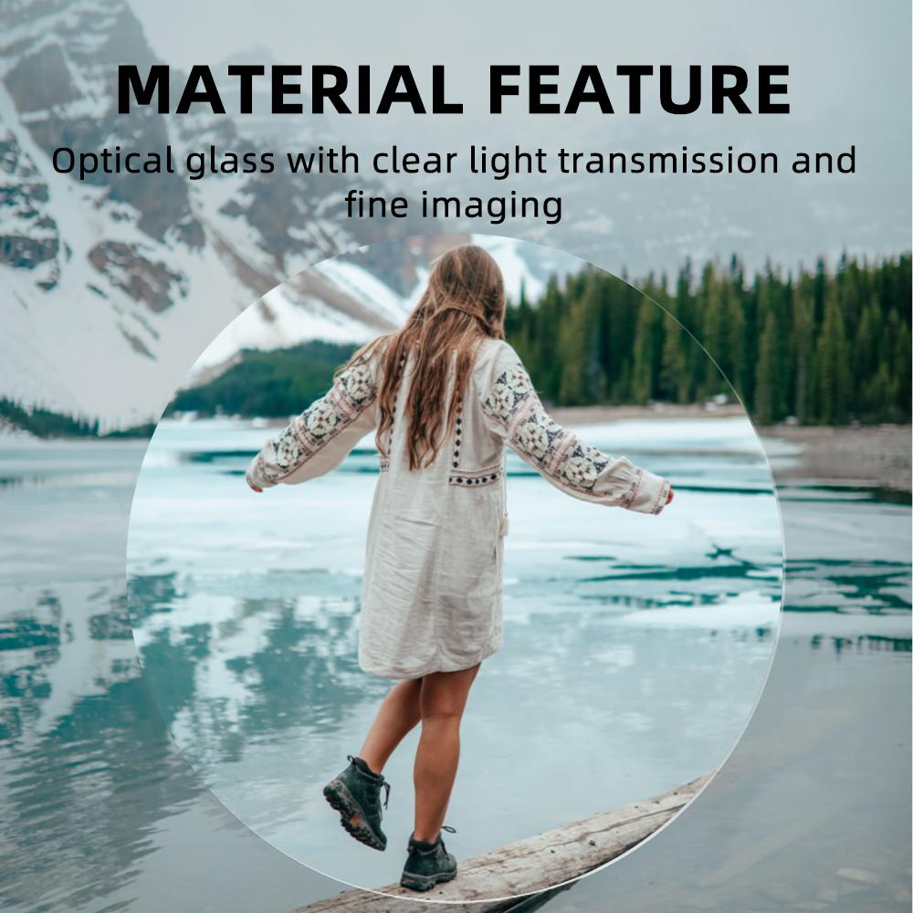 Wide Angle Lens for DJI OSMO POCKET 4 Pro 0.72X Optical Glass 110 Ultra Wide FOV Snap On Lens Water Oil Proof Accessories Kit