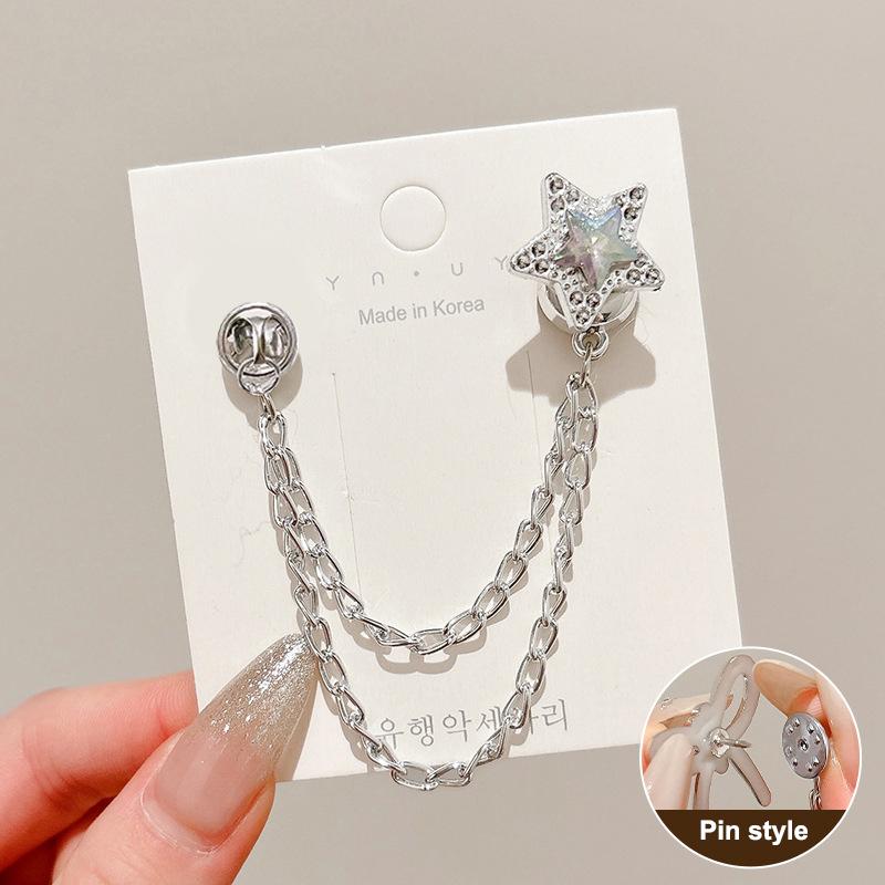 Magnetic Clothing Clips Detachable Nail Free Adjustable Length Shortening Tool for Dress Skirt Jeans Waist Fit Adjustment
