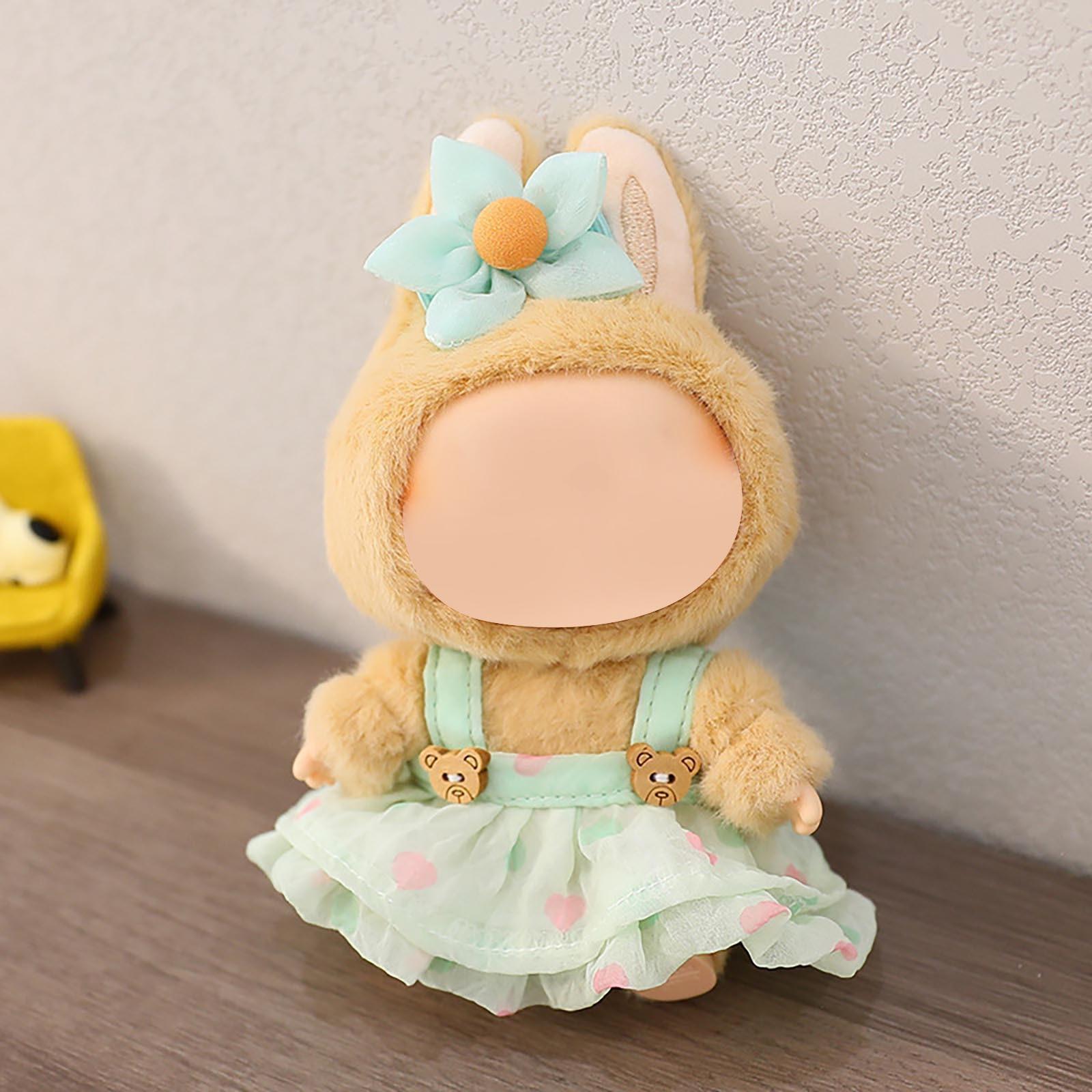 

Милая плюшевая кукла, игрушка в подарок, детская тряпичная кукла в мультяшном стиле One Size