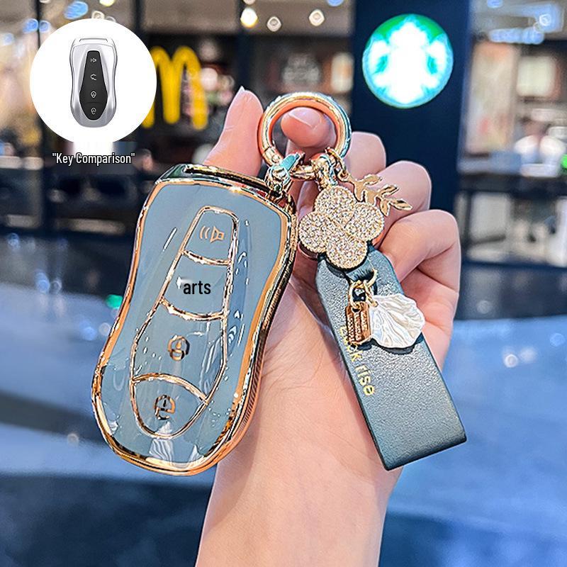 Geely Xingyue S Key Cover 19-21: Compatible with Old Model, Xingyue New Energy, Epro, Boyue Pro - Car Bag, Buckle Shell
