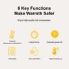 75W Electric Heating Blanket Back Neck Shoulder Pain Relief 9-Gear Temp 4-Gear Timer Flannel Electric Warming Pad EU Socket
