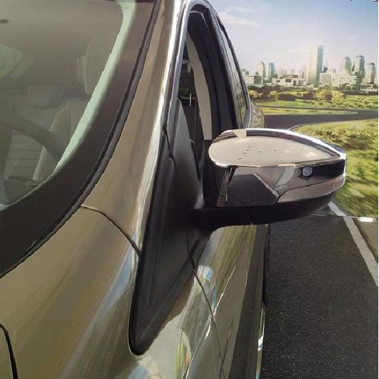 ABS Chrome Rearview Mirror Side Lid Cover Trim For 2013- Ford Escape Kuga 2P
