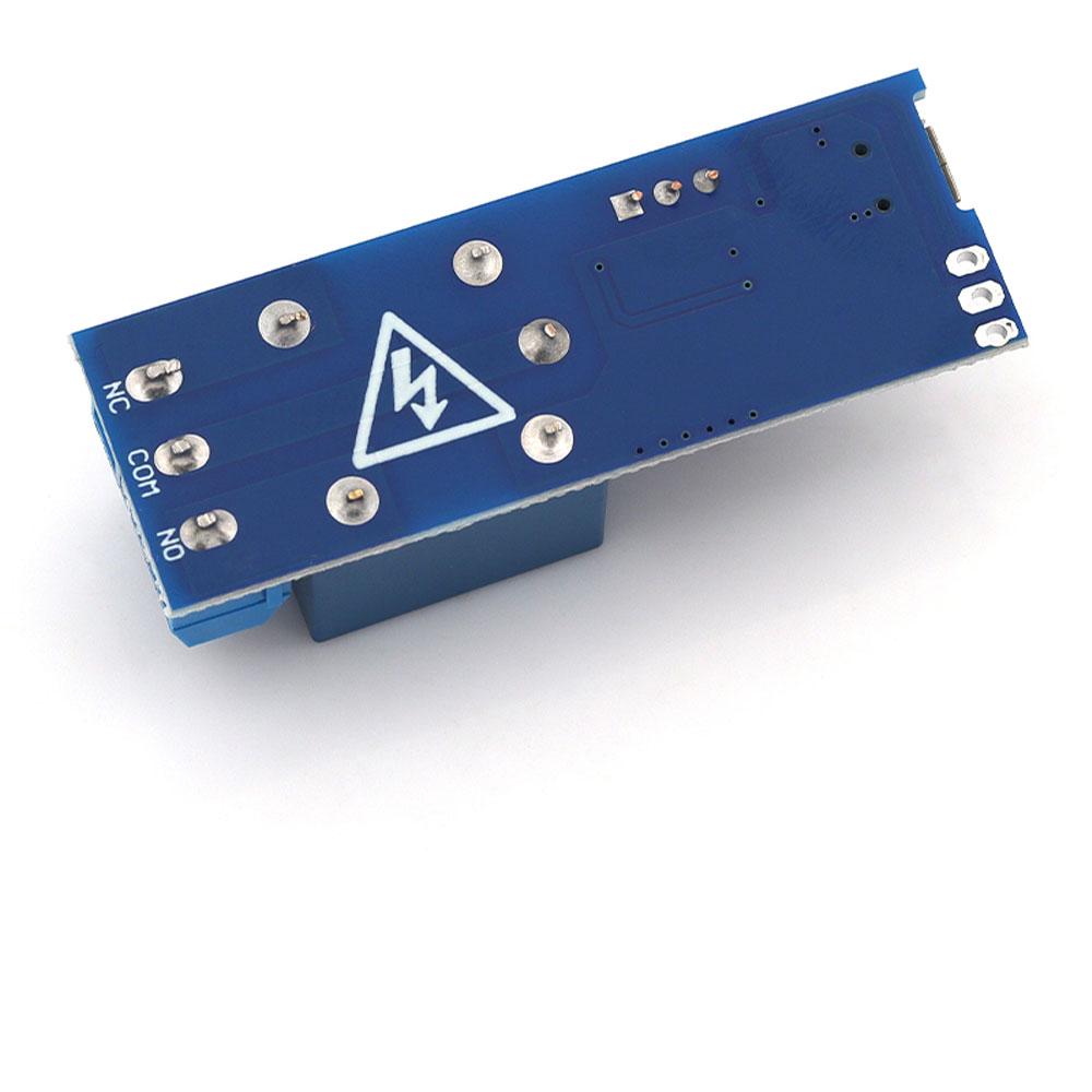 Smart Electronics 5V-30V Micro USB Power Adjustable Delay Relay Timer Control Module Trigger Delay Switch Relays 5