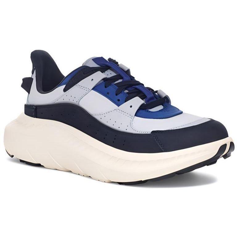 UGG Leather Comfortable Versatile Low-Top Casual Shoes Men Sneakers Blue 1127111-FYN