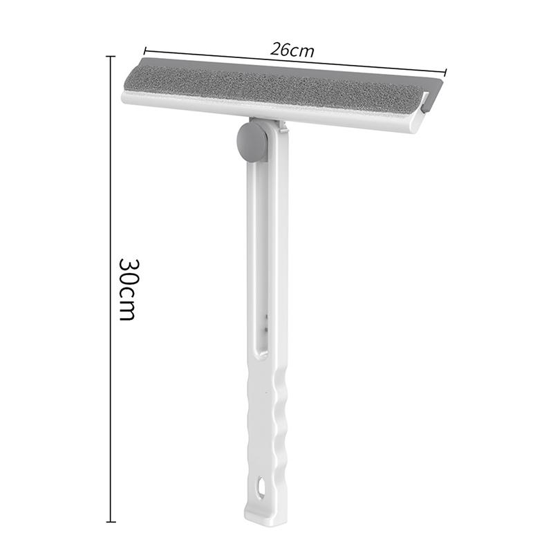 

Складная щетка для мытья стекол, вращающийся на 180 градусов силиконовый скребок для стекла для окон, зеркал, пола, бытовой инструмент для уборки