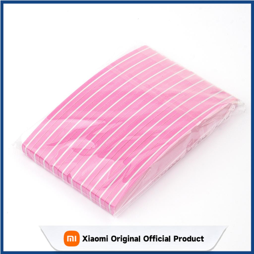Xiaomi 10/20 pcsProfessional Dual-Sided Nail File Block Colorful Sponge Nail Polish Buffing Sanding Buffer Strip for Polishing Pedicure