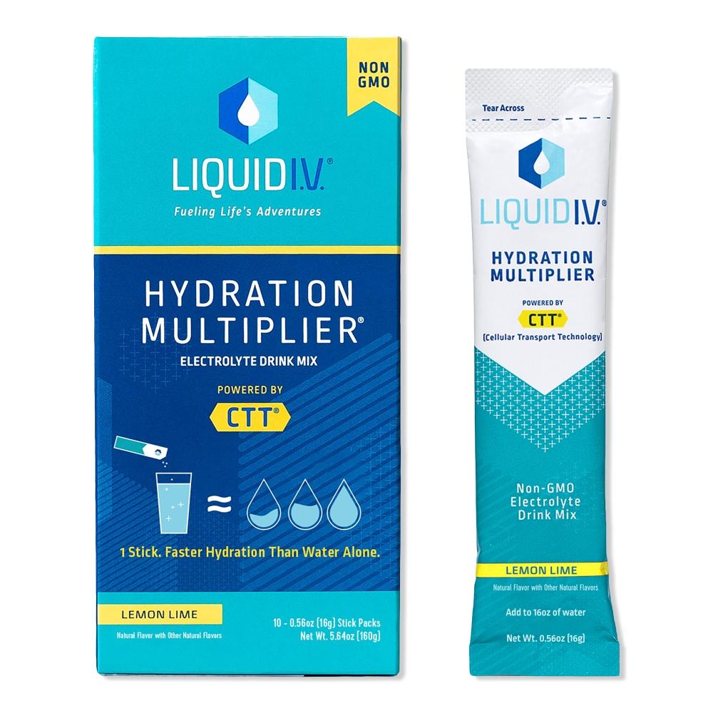 

ЖИДКОСТЬ IV. Hydration Multiplier Electrolyte Drink Mix Lemon Lime 10 карат
