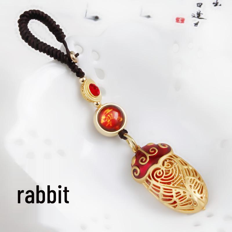Golden Cicada Zodiac Keychain: Bringing Good Fortune with Its Stunning Debut