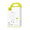 USAMS Land. Network. 1Xusb T22 18W 3A Qc3.0(OnlyHead) Fast Charging White/White Cc83Tc01 (Us-Cc083)