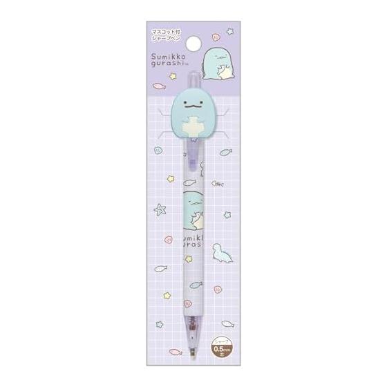 San-X Sumikko Gurashi Mechanical Pencil with Charm, Tokage, 0.5mm