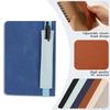 Durable Elastic Pen Holder Clip - Leather Pocket Case with Elastic Band for Laptops and Tablets - Stationery Accessories