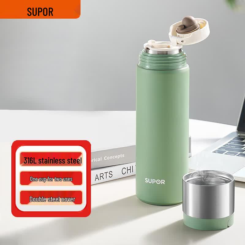 SUPOR 316L Stainless Steel Thermal Mug