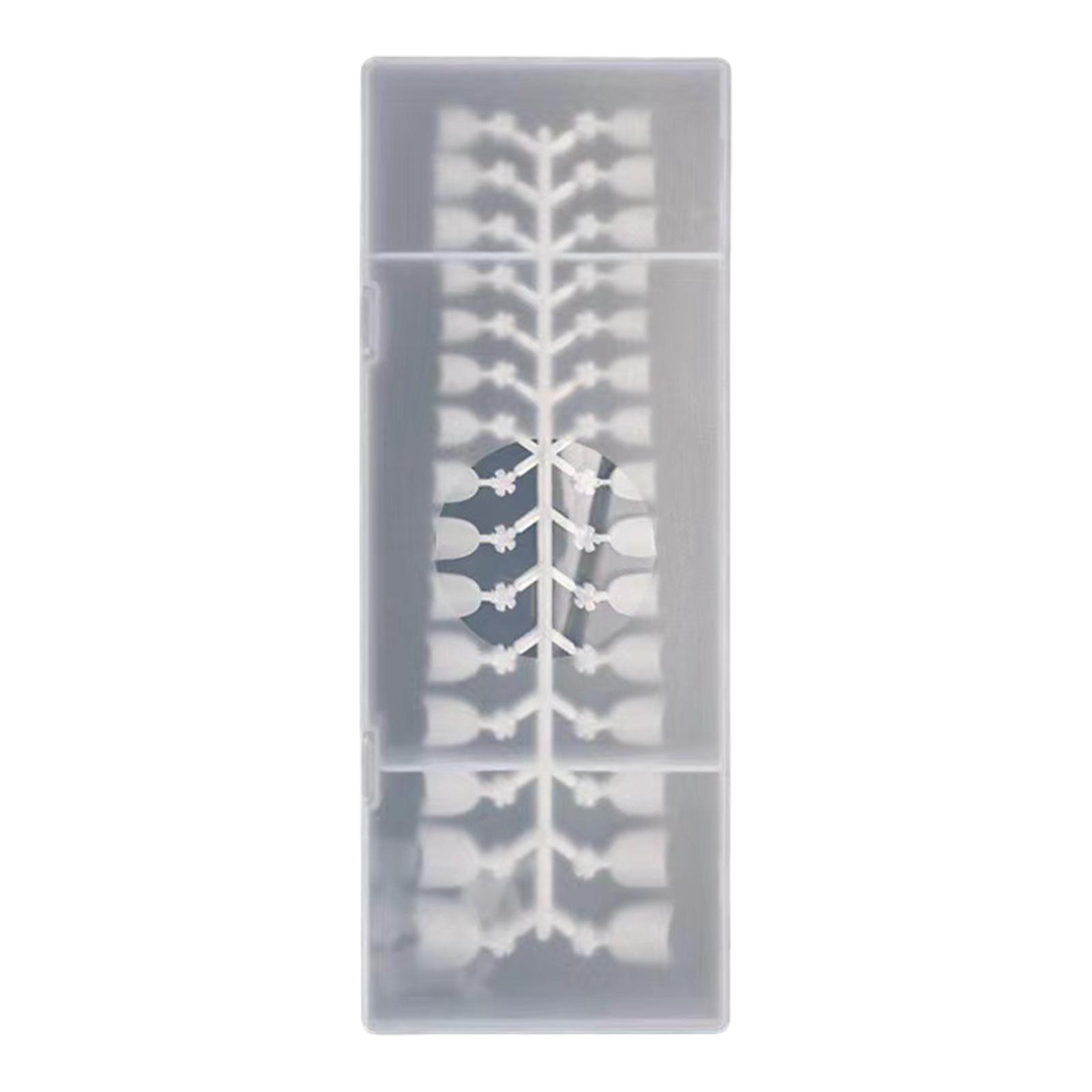 

240 шт. овальных коротких накладных типсов для дизайна ногтей, набор из полупокрытой французской смолы, накладные ногти, наклейки на пальцы, накладные ногти B