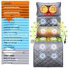 Smart Heated Full-Body Massage Pad with Neck & Waist Vibration and Kneading Functions