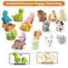 Montessori Animals Matching Toys Educational Sorting Game Enhance Imagination Counting Color Recognition Preschool Motor Skills