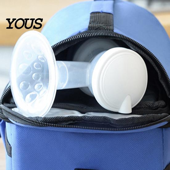 Portable Mommy Bag Insulated Double Layer Lunch with Shoulder Strap, Durable Oxford Cloth Large Outdoor Meal Prep Capacity Container, Leakproof