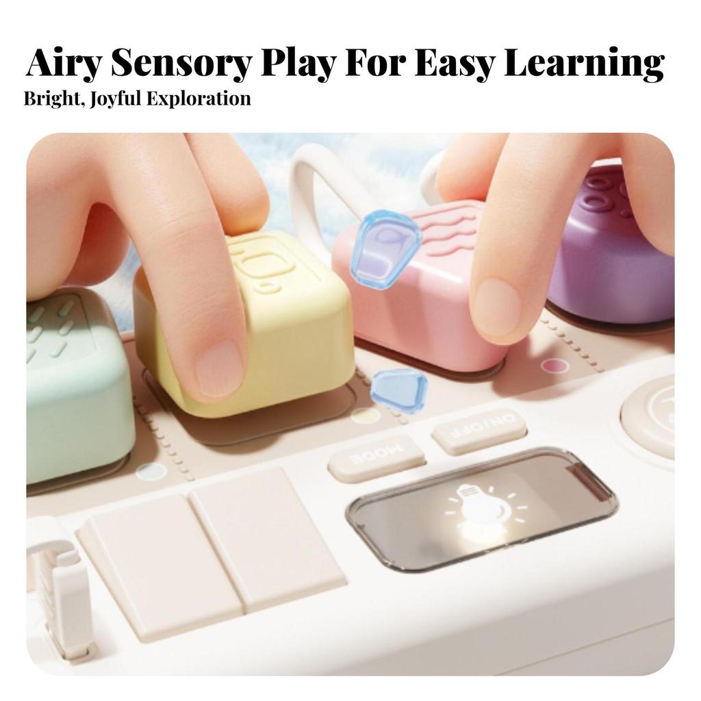 Busy Board with Switches Self-Directed Plug Toy Educational