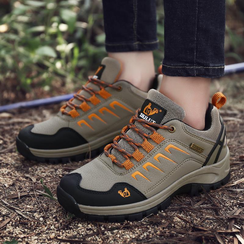 36-47 Large Anti Slip Couple Fashion Outdoor Leisure Mountaineering Shoes Travel Hiking Shoes Sports Shoes