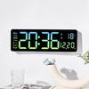 Minimalist LED Alarm Clock with Battery & Plug-in Options - Yida Time 0711-12