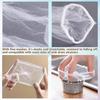 200 Sink Strainer Mesh Bags for Sink Drain Strainer,Anti-Clogging Disposable Drain Dovers Net Filter Sink Trash Catcher Bags