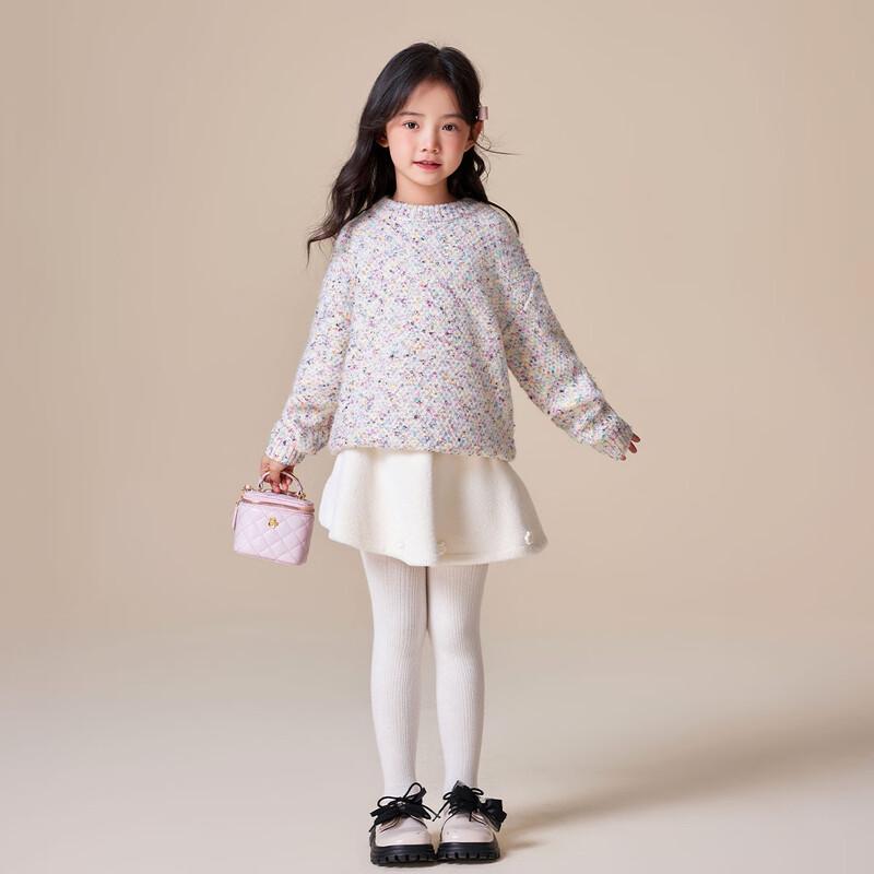 

Huatiantian Girls Thickened Anti-Pilling Knit Sweater 120
