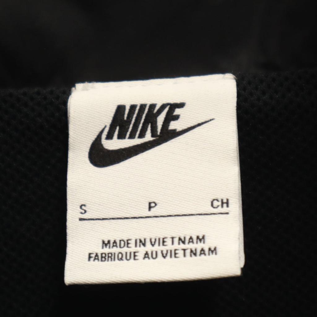 NIKE Vickswash Windbreaker S black Mesh lining Men's Used