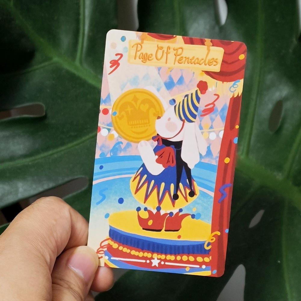 Dramagiac Tarot Deck 10,3*6cm 78 Stück Rider Waite Stil Tarotkarten Blaue Edition Hexisches Geschenk