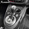 Real Soft Carbon Fiber for Mercedes Benz Smart 453 Fortwo/forfour 2016 2017 2018 2019 Car Gear Shift Panel Frame Trim Sticker