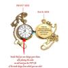 Brass Antique 6.5" Brass Telescope, | 2'' Brass Pocket Watch, | Brass Bell Key Chain