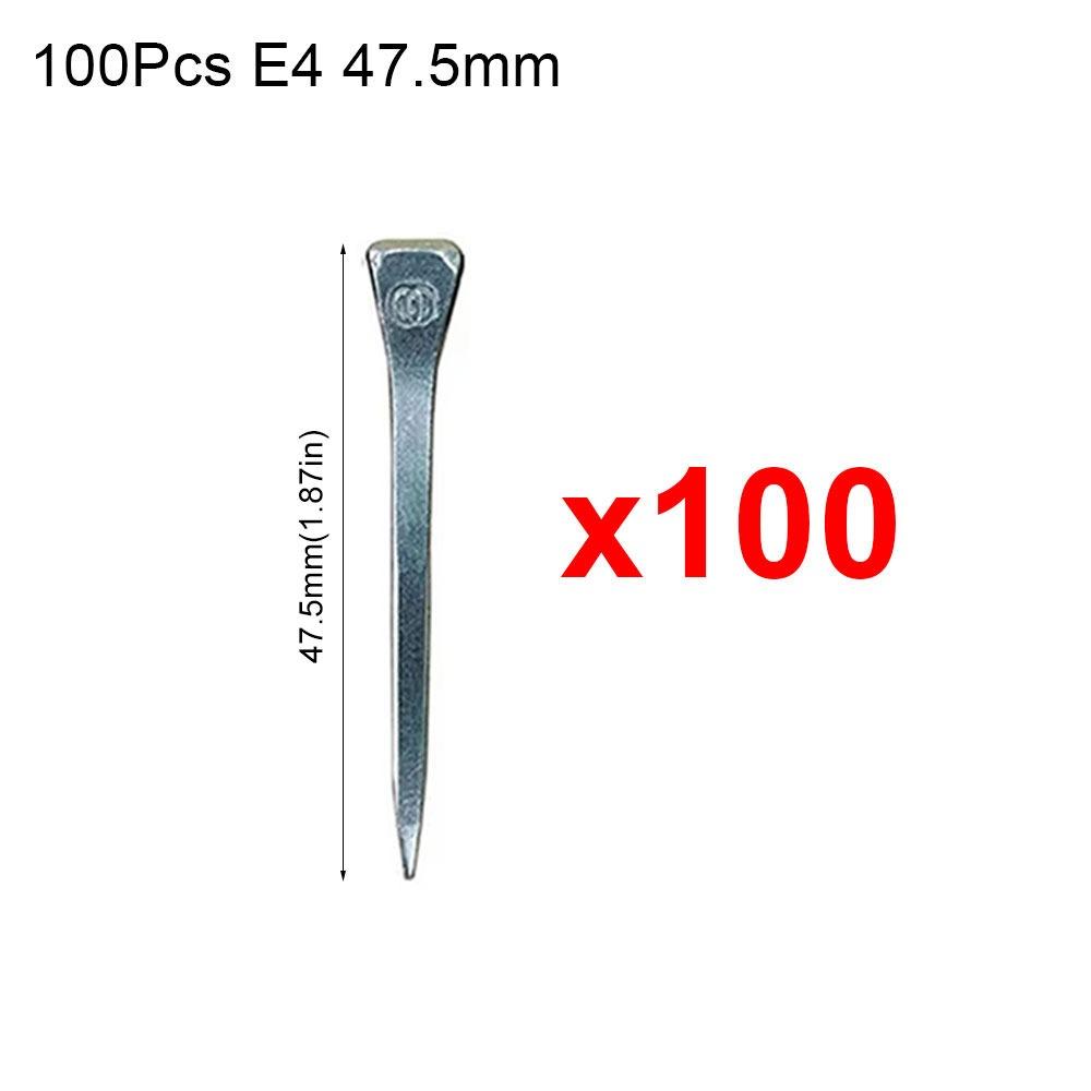 100Pcs Steel Horse Shoe Nails Harness Repair Hoof Nails New Horseshoe Nails  Horse Riding Supplies