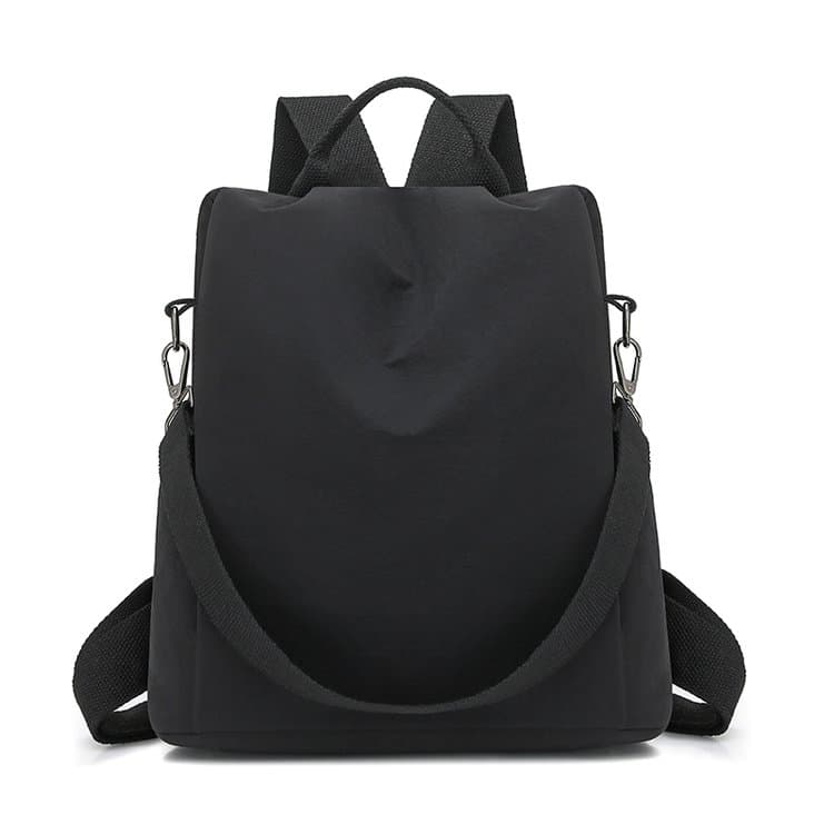 Simple Nylon Backpack Shoulder Handbag
