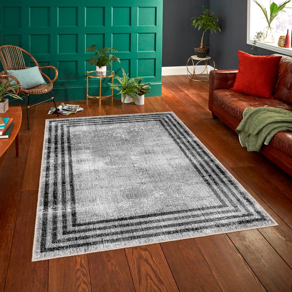 Decorative Area Rugs, Rugs For Living Room, Machine Washable Rug, Non Slip Rug