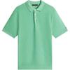 Tommy Hilfiger Simple Solid Color Comfortable Textured Knit Polo Shirt Men Tops XM06916-L3J