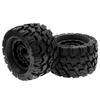 Remote Control Crawler Rubber Car Orange Tires 120*72*69mm 4pcs Replacement for    Hpi     Mk2     1Celsius10 Remote Control Ca