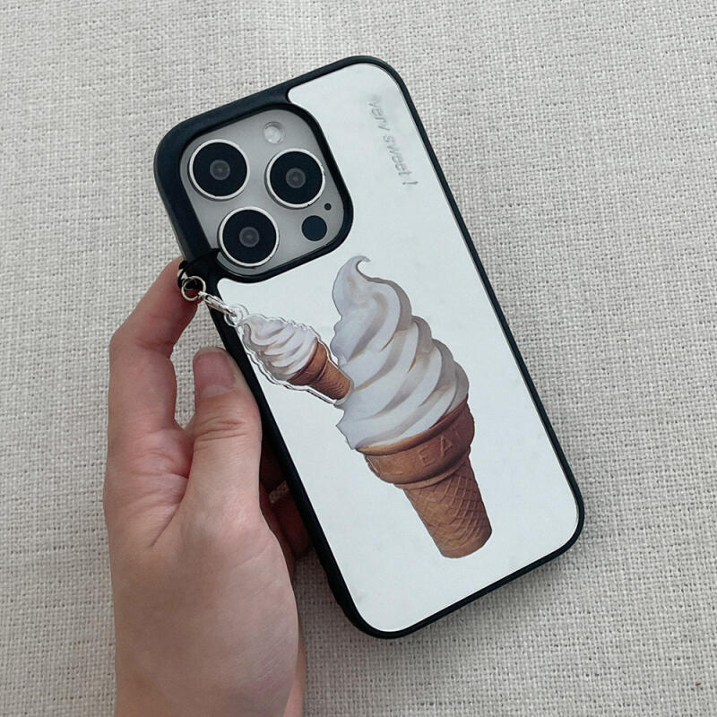 sweet ice cream phone strap