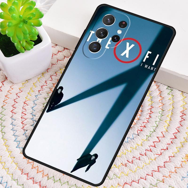 The X Files I want to believe soft TPU Phone Case For Samsung Galaxy note 10 pro S26 S25 S24 S23 S22 Ultra Plus S21 FE S20 Cover