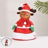 Dancing, Singing, and Light-Up Plush Christmas Santa Hat Doll Gift