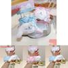 Plush Rabbit And Pillow Keychain With Bow Tie And Nightcap Decor For Cute Bag Accessories