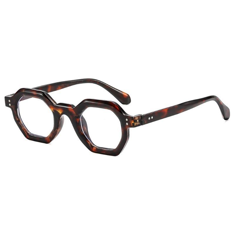 Retro Small Polygonal Frame Uv Protection Fashion Sunglasses For Men And Women
