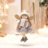 Festive Christmas Angel Plush Doll Pendant for Delightful Atmosphere