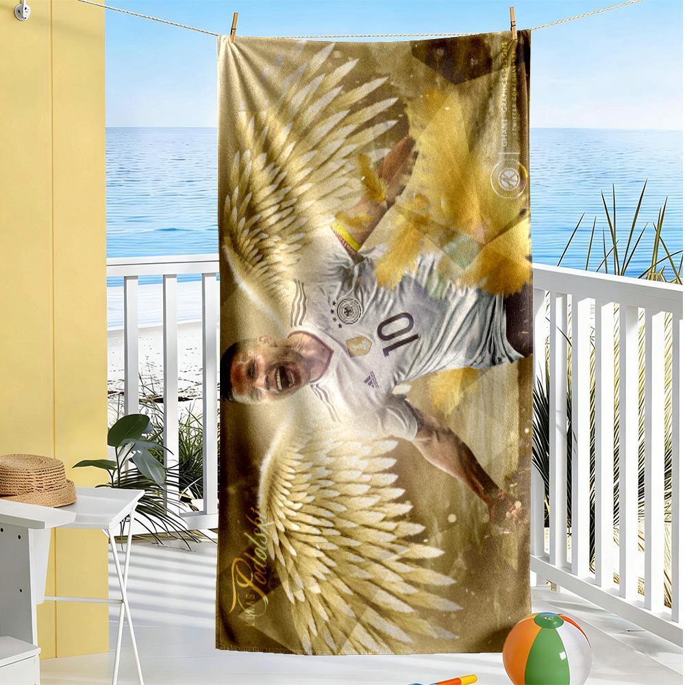 Sneijder's Dynamic Leap Beach Towel Quick-Dry Soft Microfiber Comfortable Lightweight