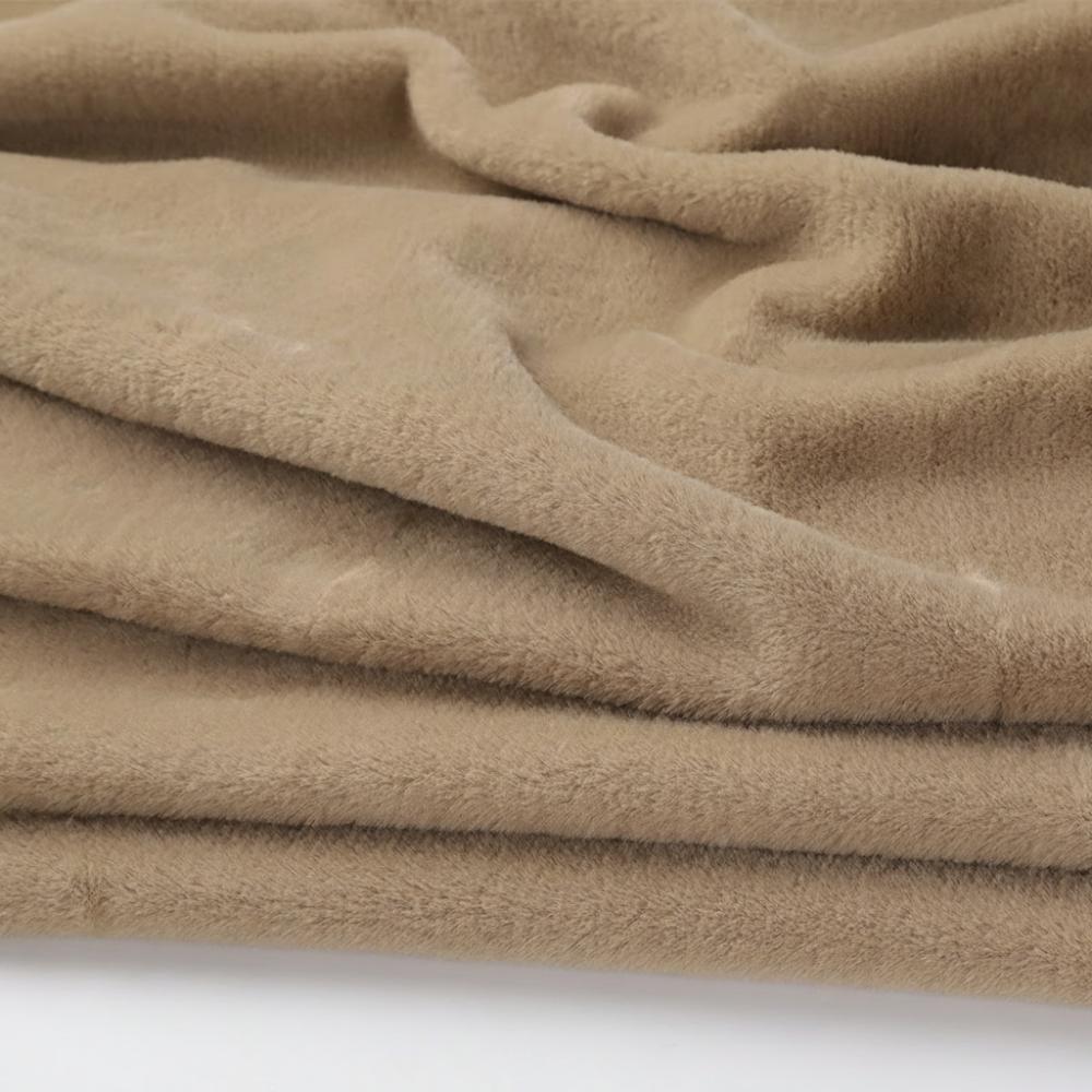 

50x50cm Rabbit Fur Fabric Thickened Encrypted Imitation Rabbit Fur Fabric Polyester Short Hair Faux Fur Fabric Cotton Material L