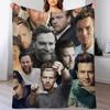 Ewan McGregor photo collage Throw Blanket Hair Blanket Decorative Throw Blanket Blankets Sofas Of Decoration