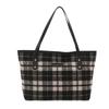 Niche Design Checkered Bag, Fashionable Tote Bag, Casual Large-capacity Single-shoulder Commuter Bag