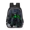 Kids School Backpack Boys Girls - Lightweight Ergonomic Design With Reflective Safety Stripes Oxford Fabric Cartoon Print