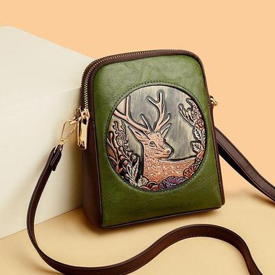 2025 Retro Ethnic Style Ladies' Small Crossbody Bag